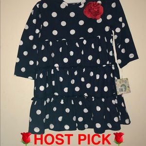 🎉💥⚡️HP⚡️💥🎉Little Me Polka Dot Dress-Size 24mos